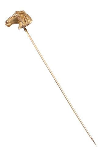Broche ÉPINGLE ANCIENNE CHEVAL 58 Facettes 068861