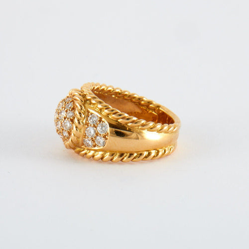 Bague 52.5 Bague Corde Diamant 58 Facettes 2.206