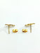 Boucles d'oreilles Boucle d'oreilles étoiles Or jaune 58 Facettes