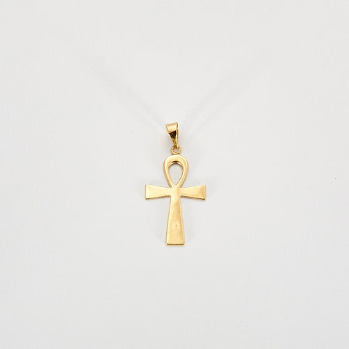 Pendentif Pendentif Croix Ankh Or Jaune 58 Facettes