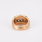 Bague 56 Bague Diamants et boules d'or 58 Facettes