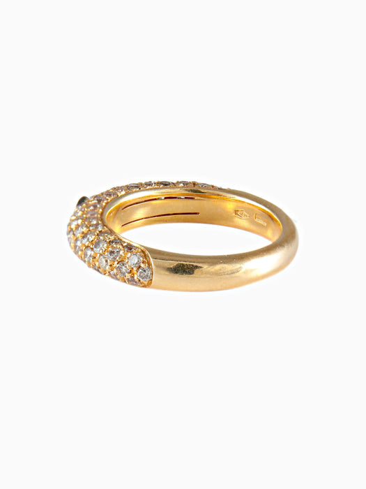 Bague 52 Bague Rubis Diamants champagne 58 Facettes