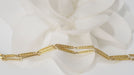 Collier Collier draperie du XIXe siècle en or jaune 58 Facettes 31763
