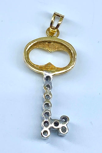 Pendentif Pendentif clef Diamants 58 Facettes AB193