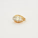 Ring 53 4 Diamond Garter Ring 58 Facettes 1947
