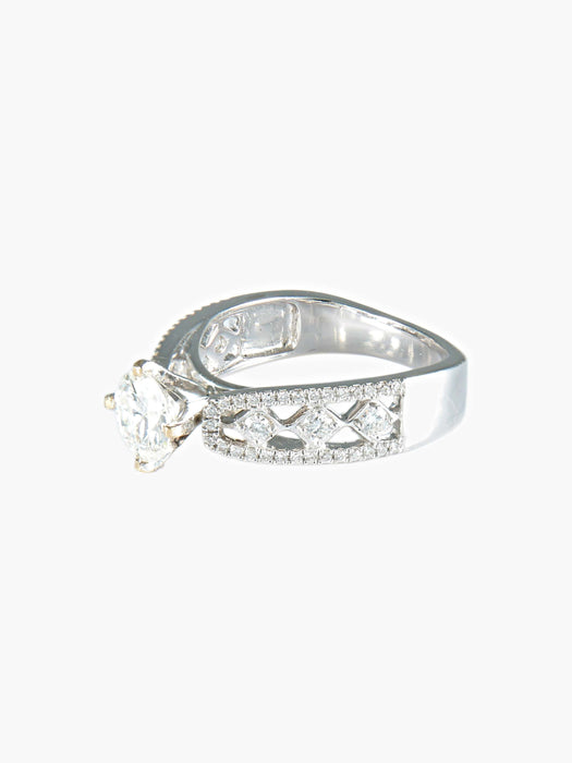 Bague 52 Bague Solitaire  Diamants 58 Facettes