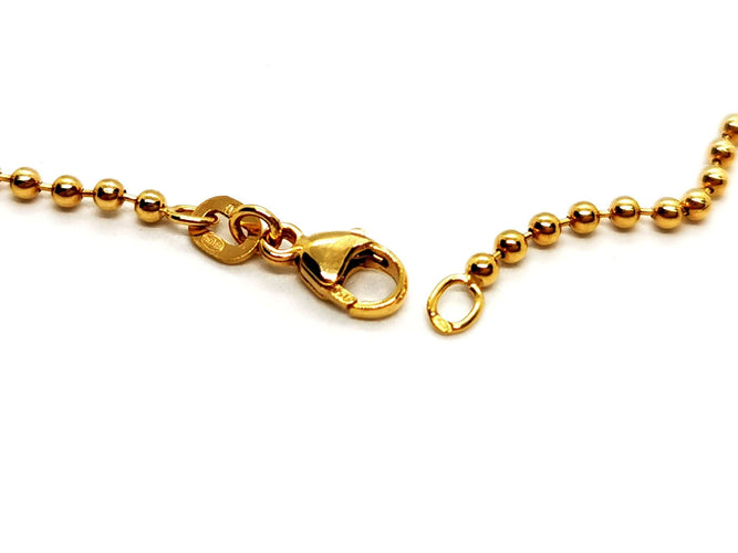 Collier Collier Boules Or jaune 58 Facettes 1292177CN