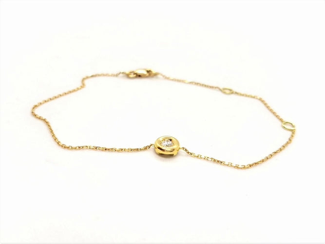 Bracelet Bracelet Or jaune Diamant 58 Facettes 579010RV