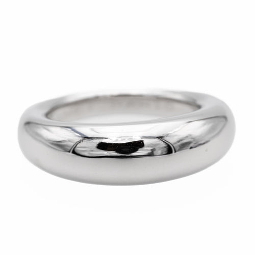 Bague 56 Chaumet Bague Jonc Or blanc 58 Facettes 2622518CN