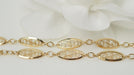 Necklace 73cm Yellow gold filigree mesh necklace 58 Facettes 31951