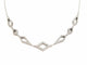 Collier Collier Or blanc Diamant 58 Facettes 578815RV