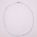 White gold chain necklace with Venetian mesh 58 Facettes