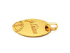 Pendant Medal Pendant Yellow Gold 58 Facettes 1180501CD