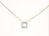 Collier Collier Or rose Diamant 58 Facettes 579208RV