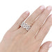 Ring 52 Mauboussin ring “I want it” white gold, diamonds. 58 Facettes 33533