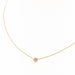 Ginette NY Pendant Mini Open Star Necklace On Chain Rose gold 58 Facettes 2519185CN