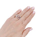 Ring 53 Buccellati ring, “Tulle”, white gold, diamonds. 58 Facettes 32701