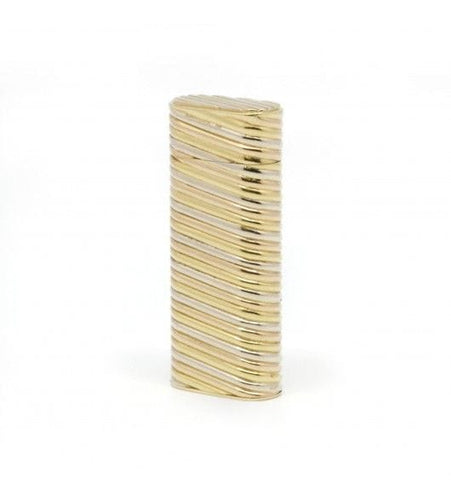 Accessoire 6 cm x 2.2 cm x 1 cm / Jaune. blanc et rose / Or 750 Briquet "Le Must" CARTIER 58 Facettes 160225R