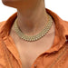 Piaget “Glancy” necklace in yellow gold and diamonds. 58 Facettes 30887