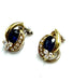 Boucles d'oreilles Boucles d'oreilles saphir et diamants 58 Facettes