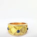 Bague Bague en or jaune et saphirs 58 Facettes 5624