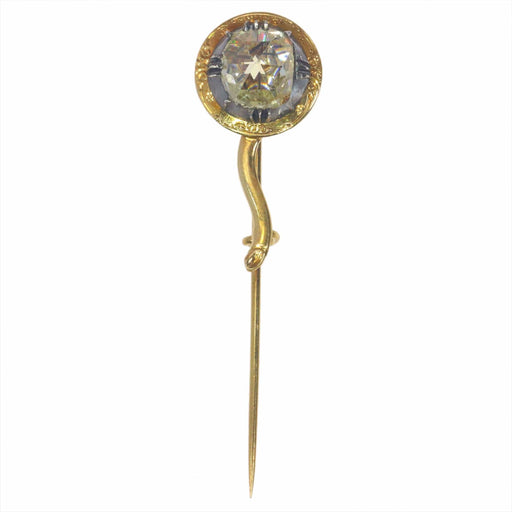 Broche Épingle antique Diamant taillé en rose 58 Facettes 23107-0050