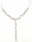 Collier Collier Or blanc Diamant 58 Facettes 06599CD