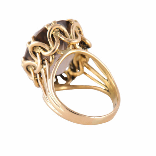 Bague BAGUE "JELAIM" OR & QUARTZ 58 Facettes BO/220113