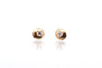 Earrings Diamond stud earrings in yellow gold 58 Facettes 25501a