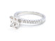 Bague 53 Bague Solitaire Or blanc Diamant 58 Facettes 578718RV