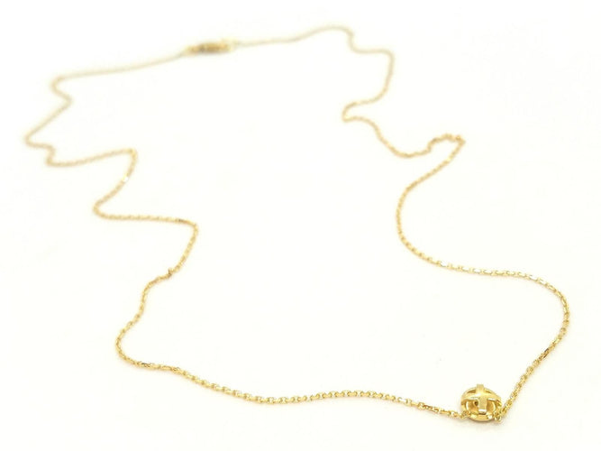 Collier Collier Or jaune Diamant 58 Facettes 579065RV