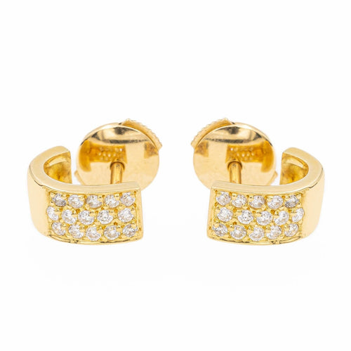 Boucles d'oreilles Boucles d'oreilles Or jaune Diamant 58 Facettes 2238630CN