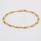 Bracelet Bracelet gourmette limée or jaune 58 Facettes CVBR36