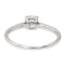Bague 52 Bague Solitaire Or blanc diamant 58 Facettes 2376866CN