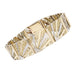 Bracelet Old Art Deco bracelet 2 golds 58 Facettes 22-560