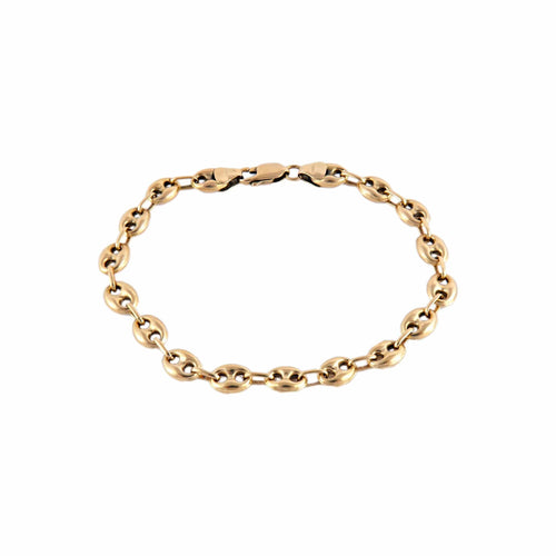 Bracelet Or Jaune BRACELET GRAIN DE CAFE OR JAUNE 58 Facettes BO/220068