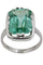 Bague BAGUE MODERNE TOPAZE VERTE 58 Facettes 051991