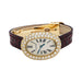 Cartier "Baignoire" watch in yellow gold set with brilliants. 58 Facettes 29027