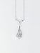 Necklace Belle Epoque necklace in gold, platinum and diamonds 58 Facettes 673