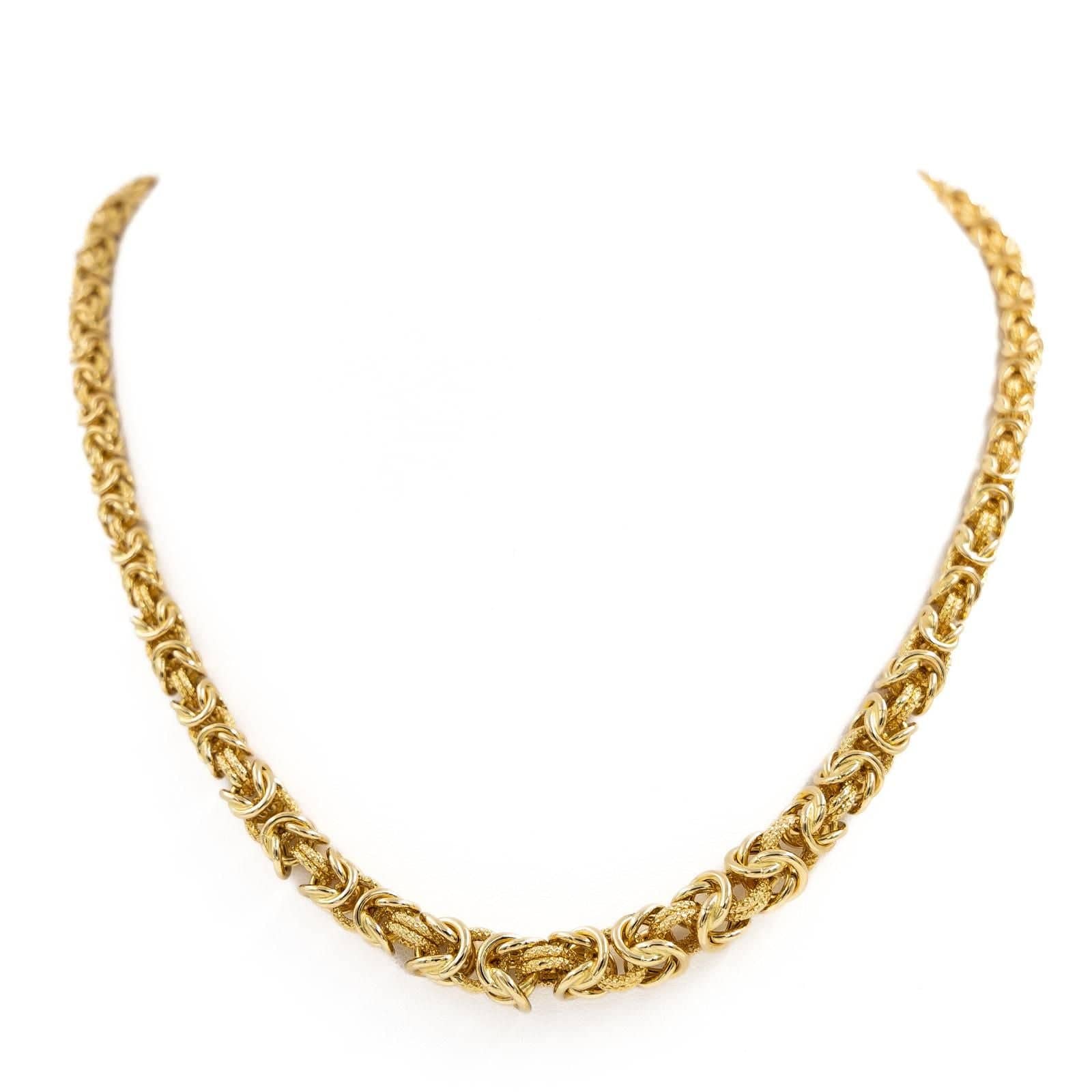 Chaîne maille royale or Bijoux de luxe certifiés 58 Facettes