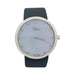 Watch Dior watch, "La D de Dior", steel, mother-of-pearl, diamonds. 58 Facettes 32213