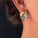 Fred topaz gold earrings 58 Facettes AP11BO