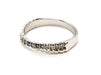 Ring 50 Half wedding ring White gold Diamond 58 Facettes 1338993CN