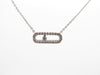 MESSIKA move uno pave necklace necklace 04708-wg 35 to 42 cm white gold 58 Facettes 252149