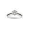Bague 54 Bague solitaire Or blanc Diamant 58 Facettes 4114