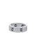 Ring 54 CARTIER Love Pavé Ring in Ceramic, 750/1000 White Gold 58 Facettes 61597-57389