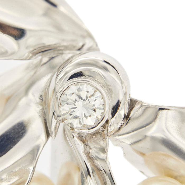Collier Collier perles diamants 58 Facettes 28570