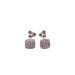 Boucles d'oreilles Boucles d’oreilles pavage diamants or blanc 58 Facettes