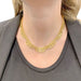 Necklace Collar collar 1950s rose gold. 58 Facettes 33517