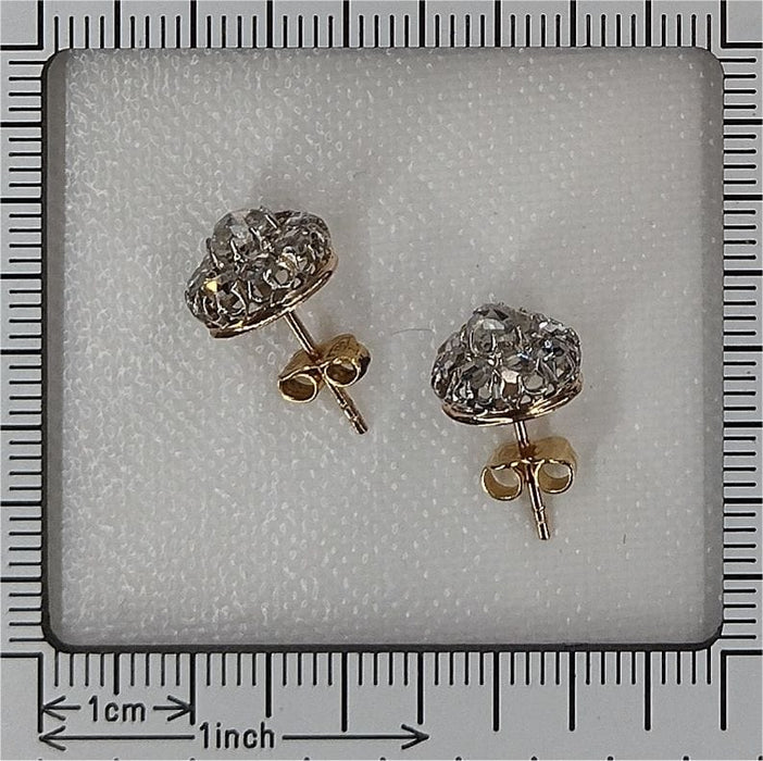 Boucles d'oreilles Clous d'oreilles, diamants 58 Facettes 22327-0068